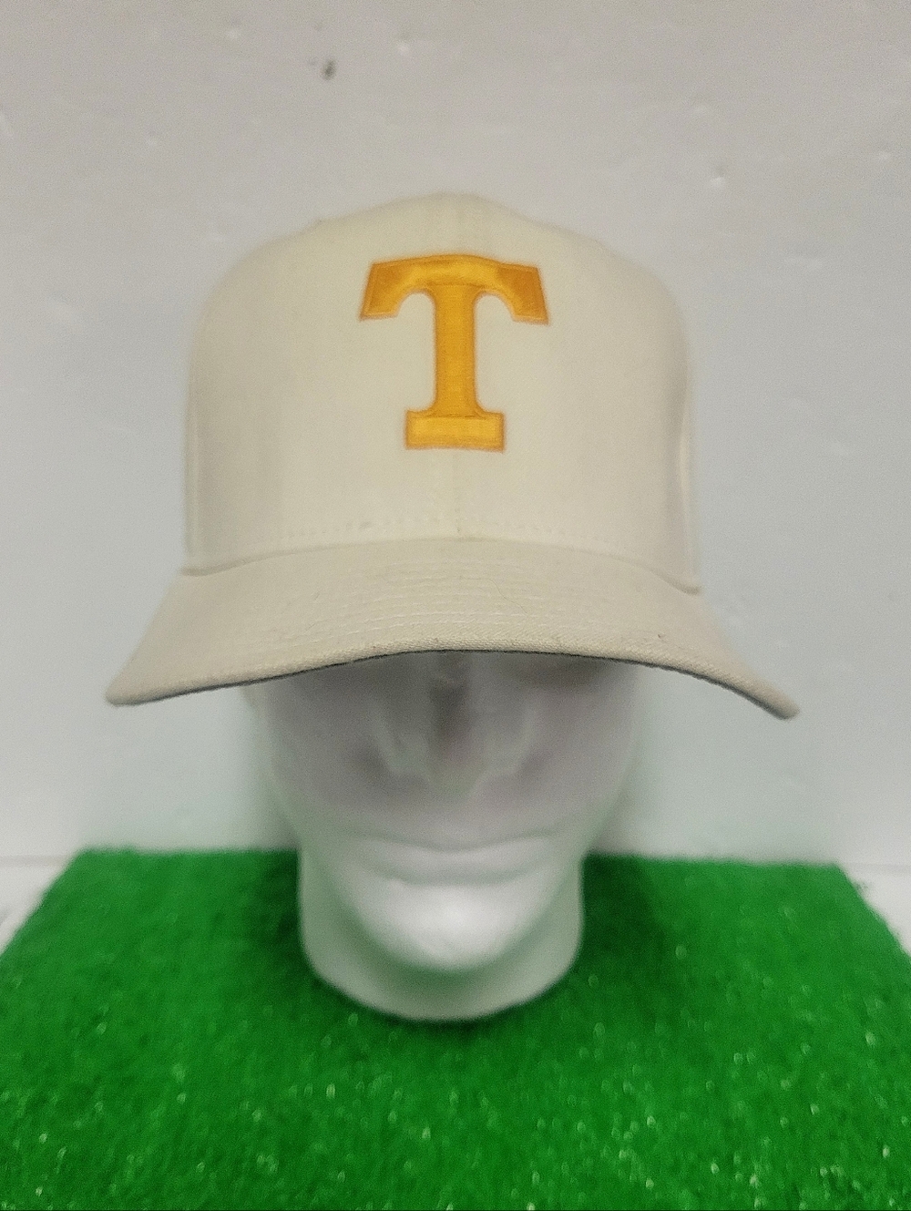 Vtg 80s Tennessee Volunteers Hat New Era Pro Model Wool Fitted Cap 7 1/4 USA NDS